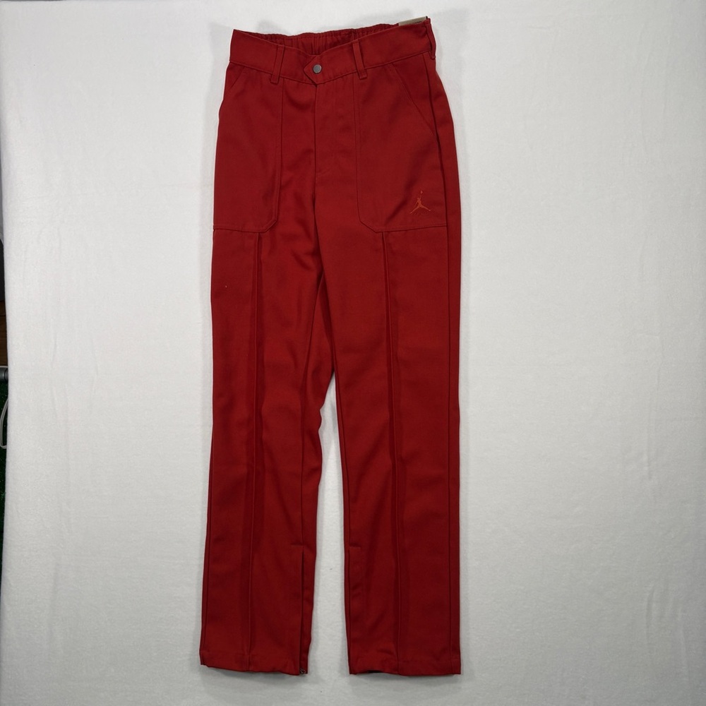 NWT Jordan Women's Size XS Woven Pants Dune Red